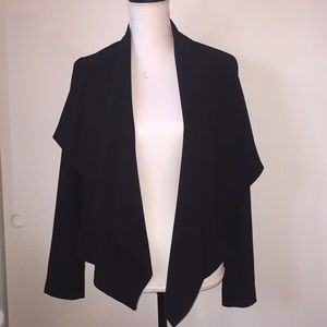 Express shawl collar cropped blazer